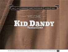 Tablet Screenshot of kiddandy.com